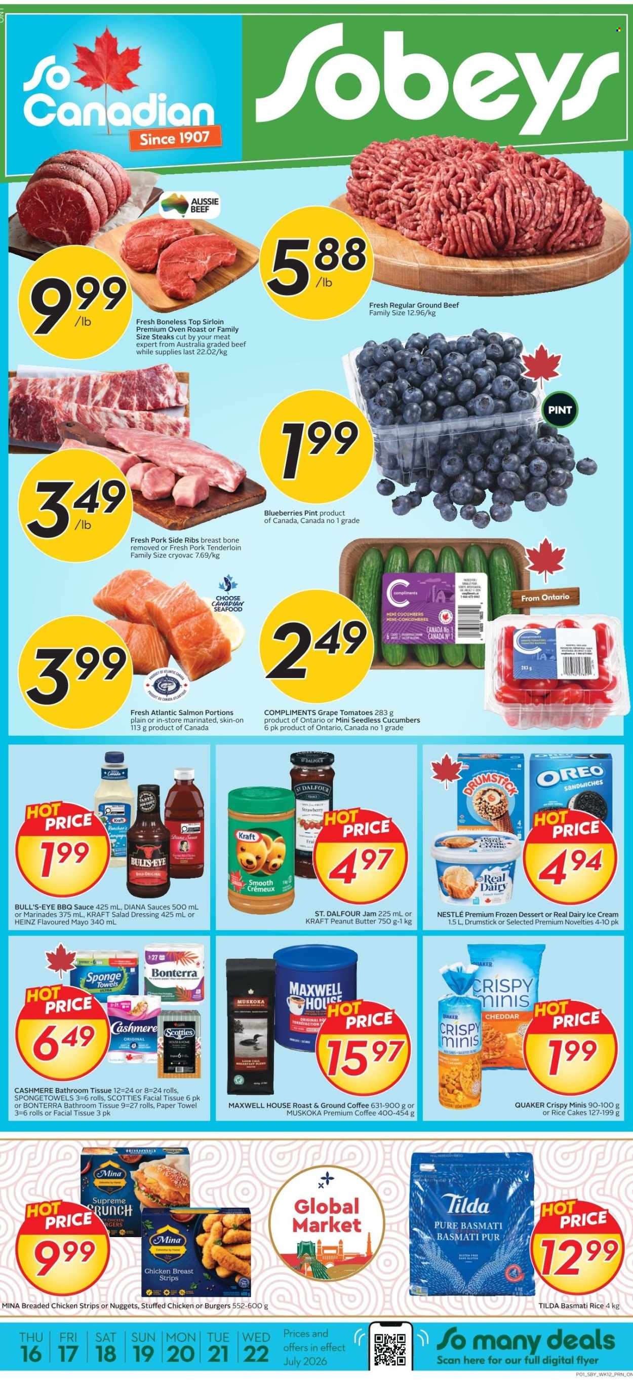 Sobeys flyer - July 16, 2026 - July 22, 2026. Page 1