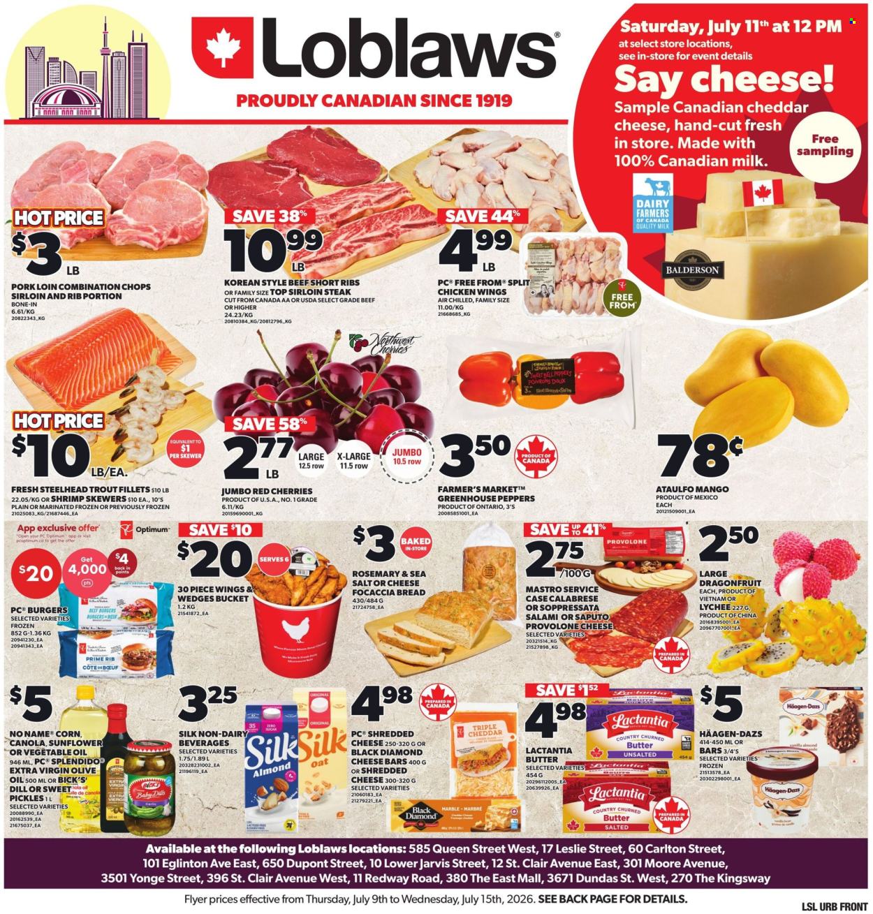 Loblaws flyer - July 16, 2026 - July 22, 2026. Page 1