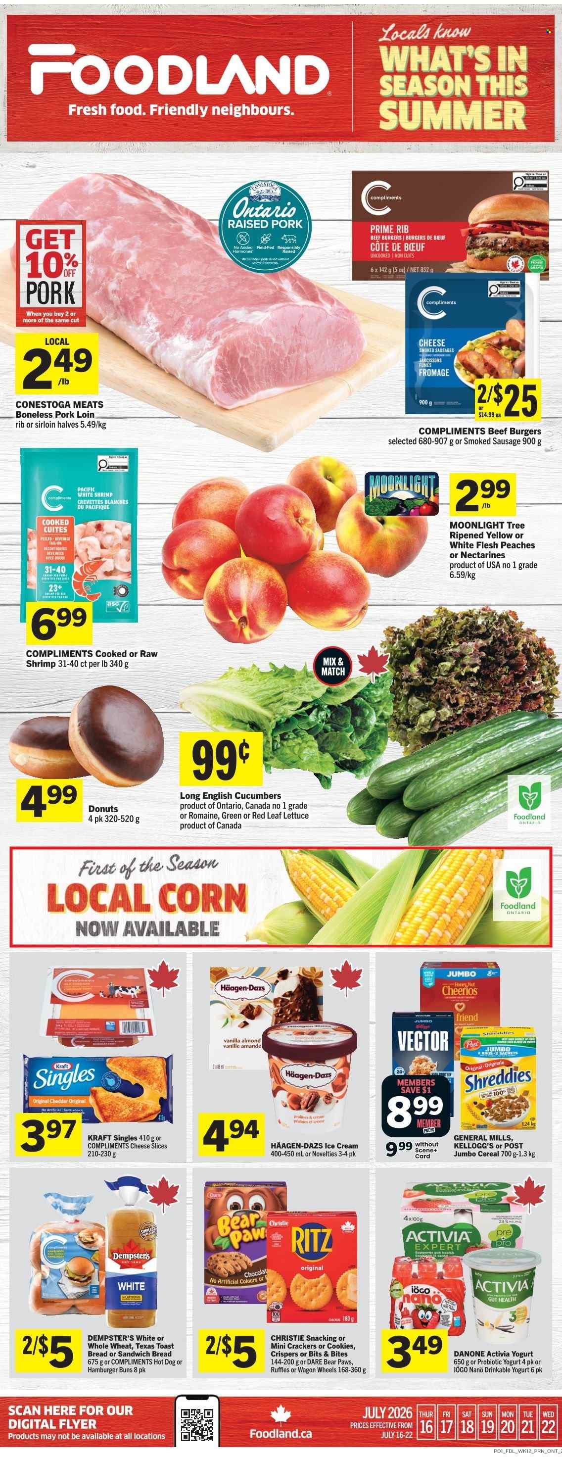 Foodland flyer - July 16, 2026 - July 22, 2026. Page 1