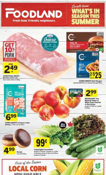 Foodland Flyer - July 16, 2026 - July 22, 2026.