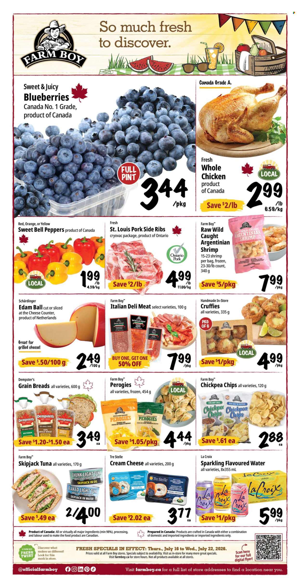 Farm Boy flyer - July 16, 2026 - July 22, 2026. Page 1