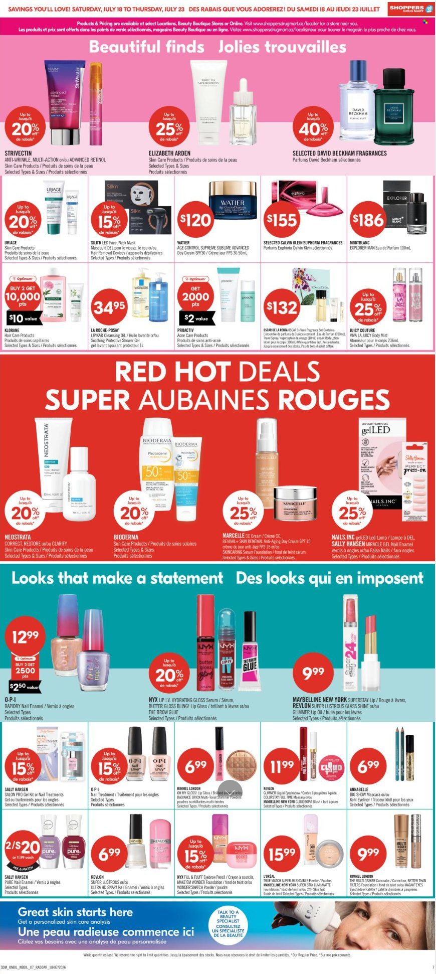 Shoppers Drug Mart flyer - July 18, 2026 - July 23, 2026. Page 11