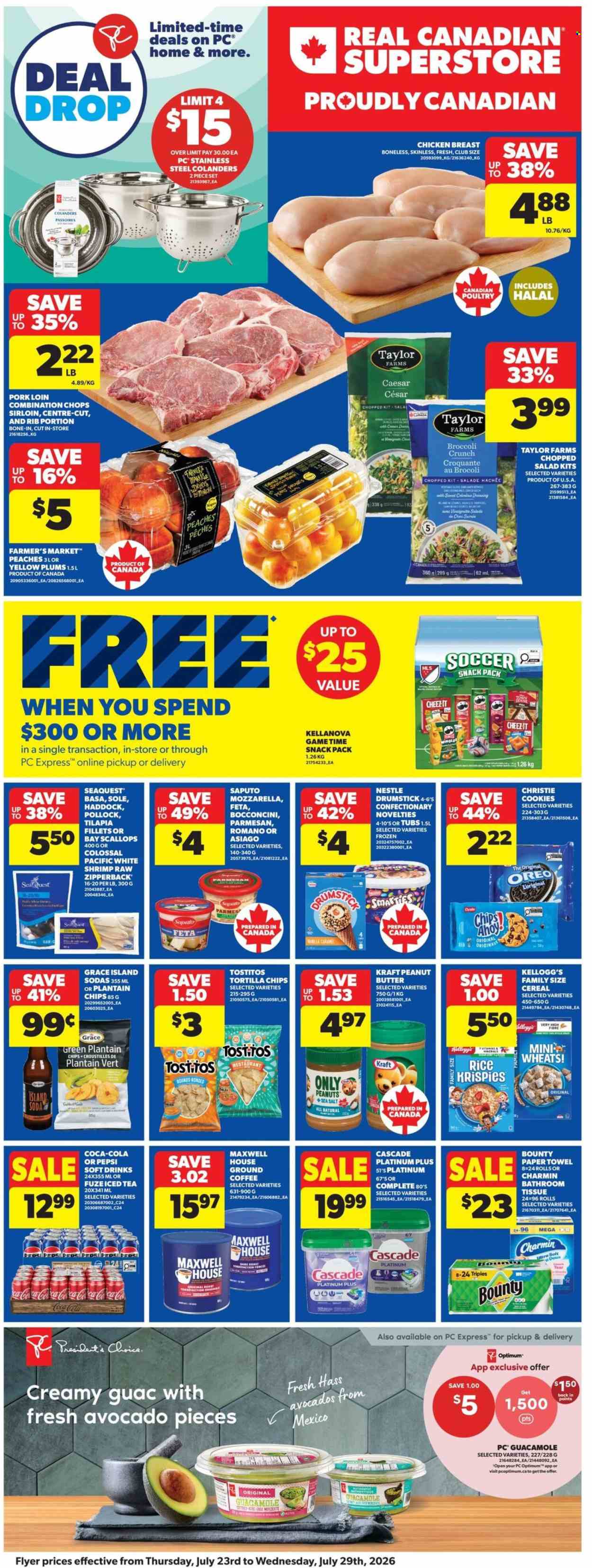 Real Canadian Superstore flyer - July 23, 2026 - July 29, 2026. Page 1