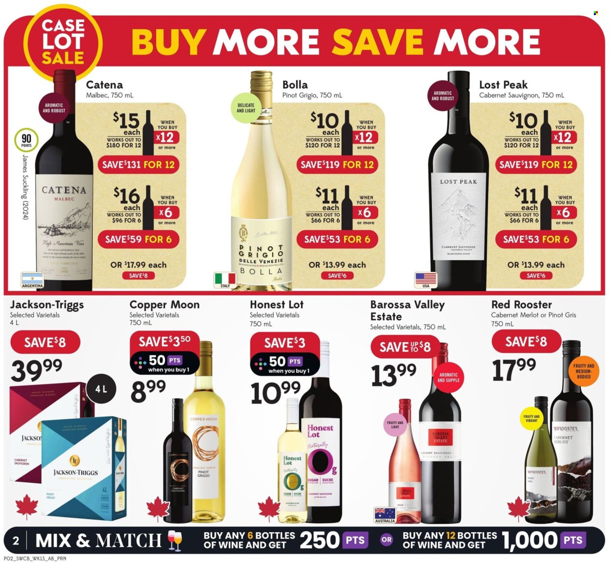 Circulaire Sobeys Liquor - 23 Juillet 2026 - 29 Juillet 2026. Page 2