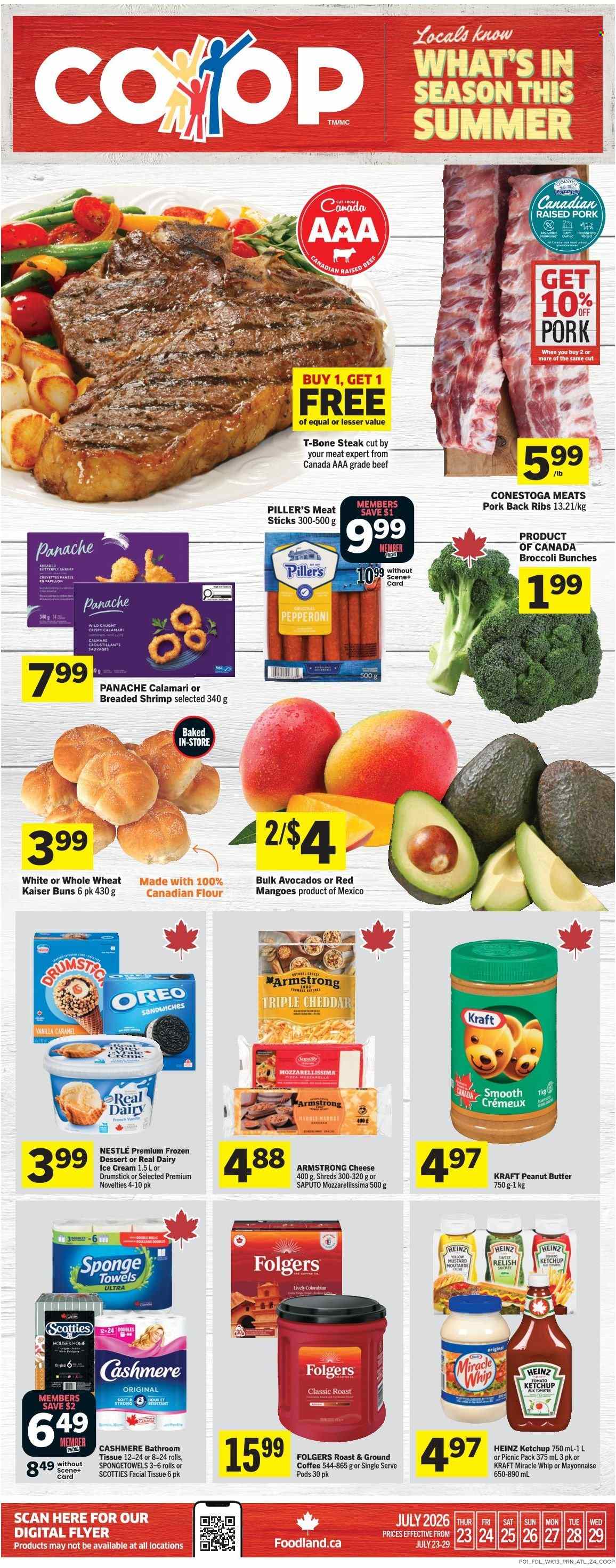 Co-op flyer - July 23, 2026 - July 29, 2026. Page 1