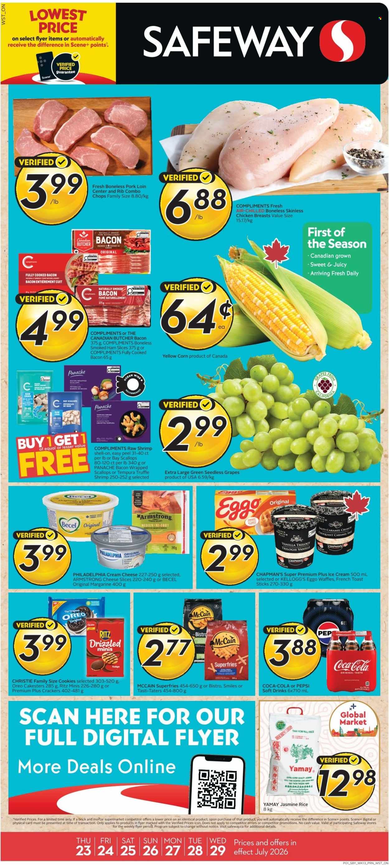 Circulaire Safeway - 23 Juillet 2026 - 29 Juillet 2026. Page 1