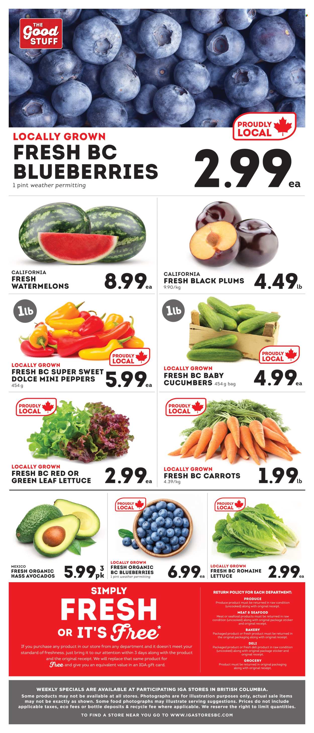 IGA Simple Goodness flyer - July 24, 2026 - July 30, 2026. Page 6