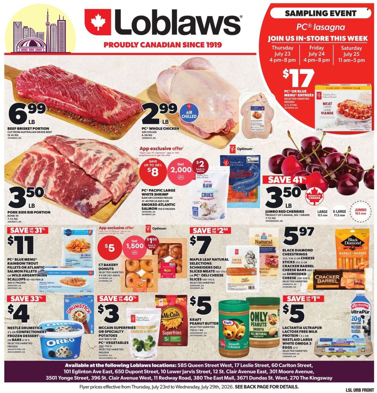 Loblaws flyer - July 23, 2026 - July 29, 2026. Page 1
