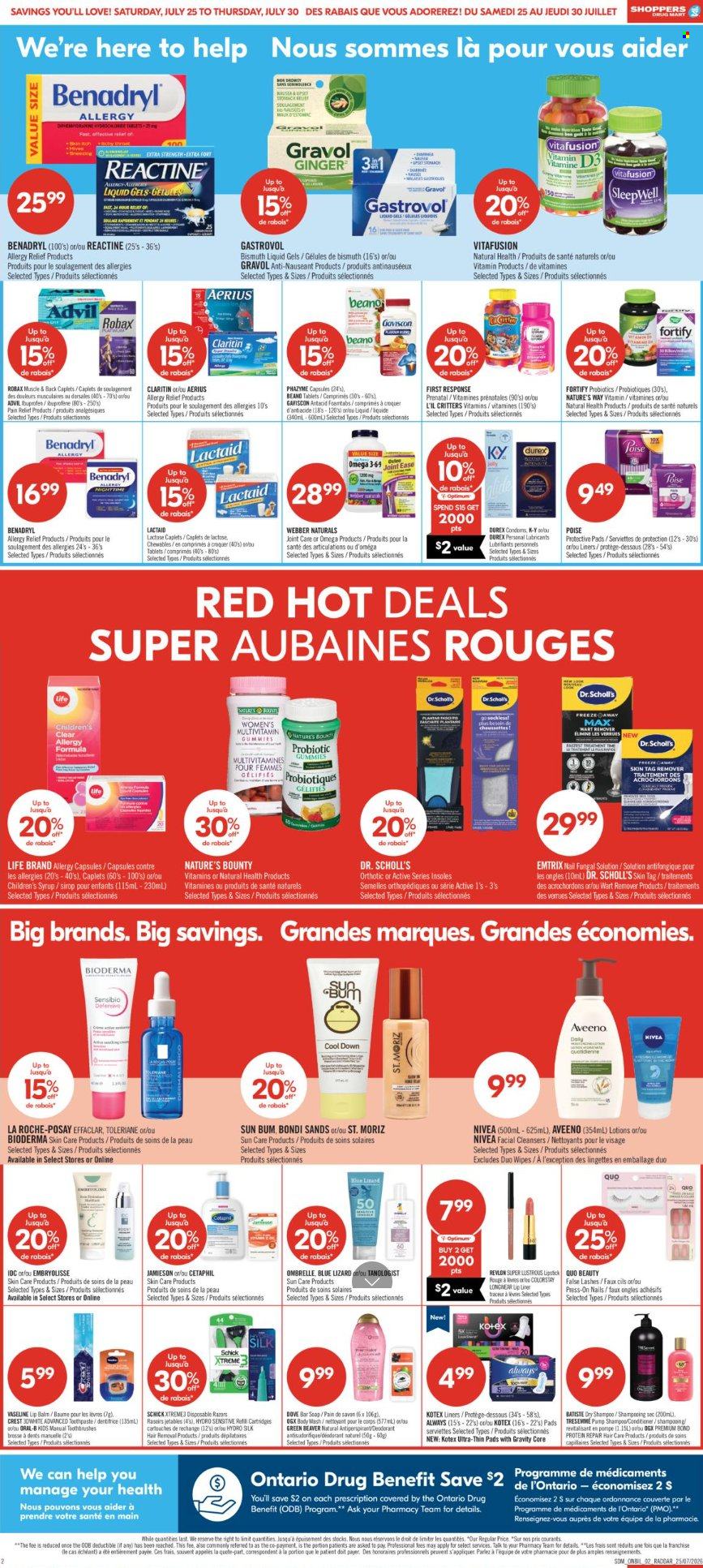 Shoppers Drug Mart flyer - July 25, 2026 - July 30, 2026. Page 3