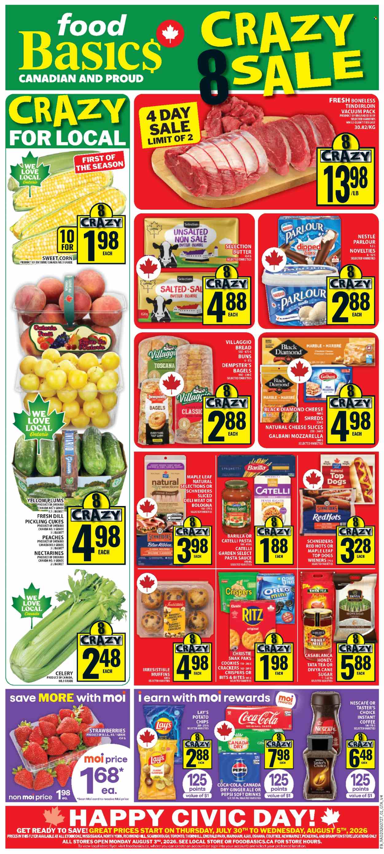 Food Basics flyer - July 30, 2026 - August 05, 2026. Page 1