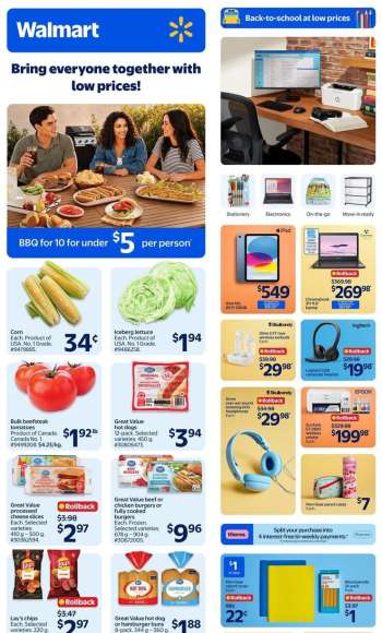 Circulaire Walmart - 30 Juillet 2026 - 05 Août 2026.