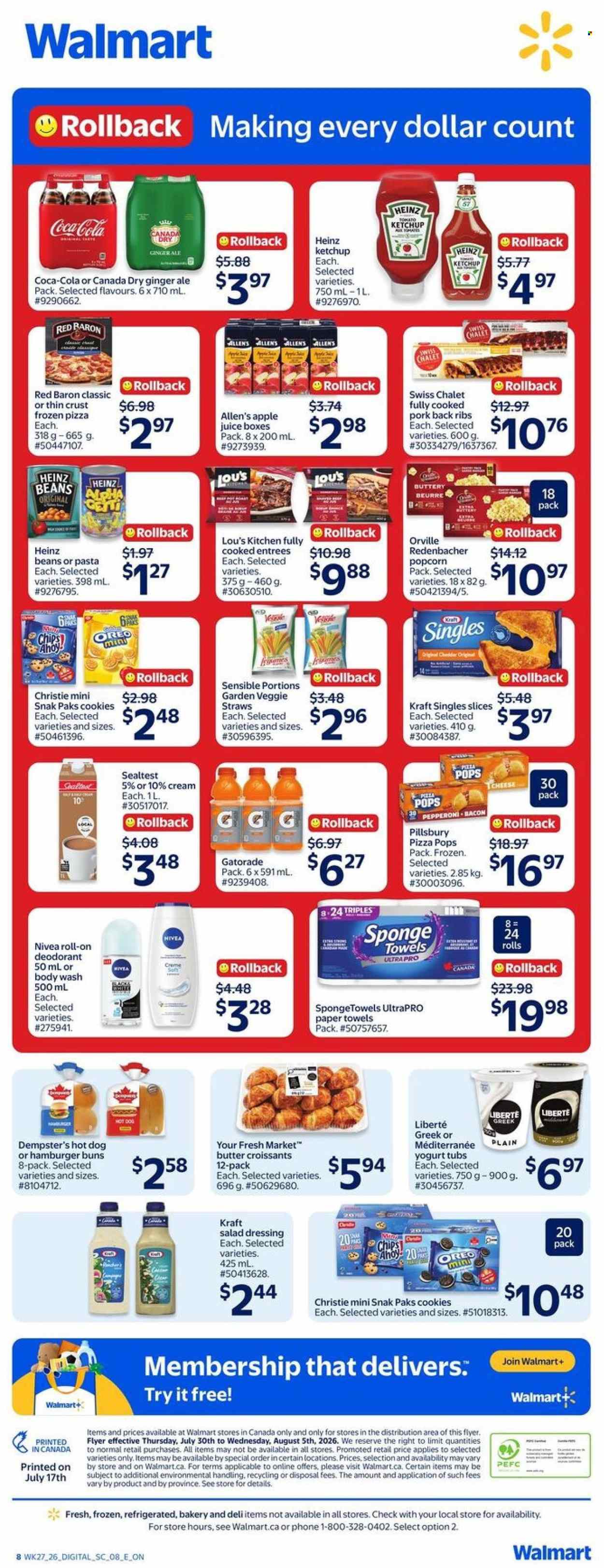 Circulaire Walmart - 30 Juillet 2026 - 05 Août 2026. Page 2