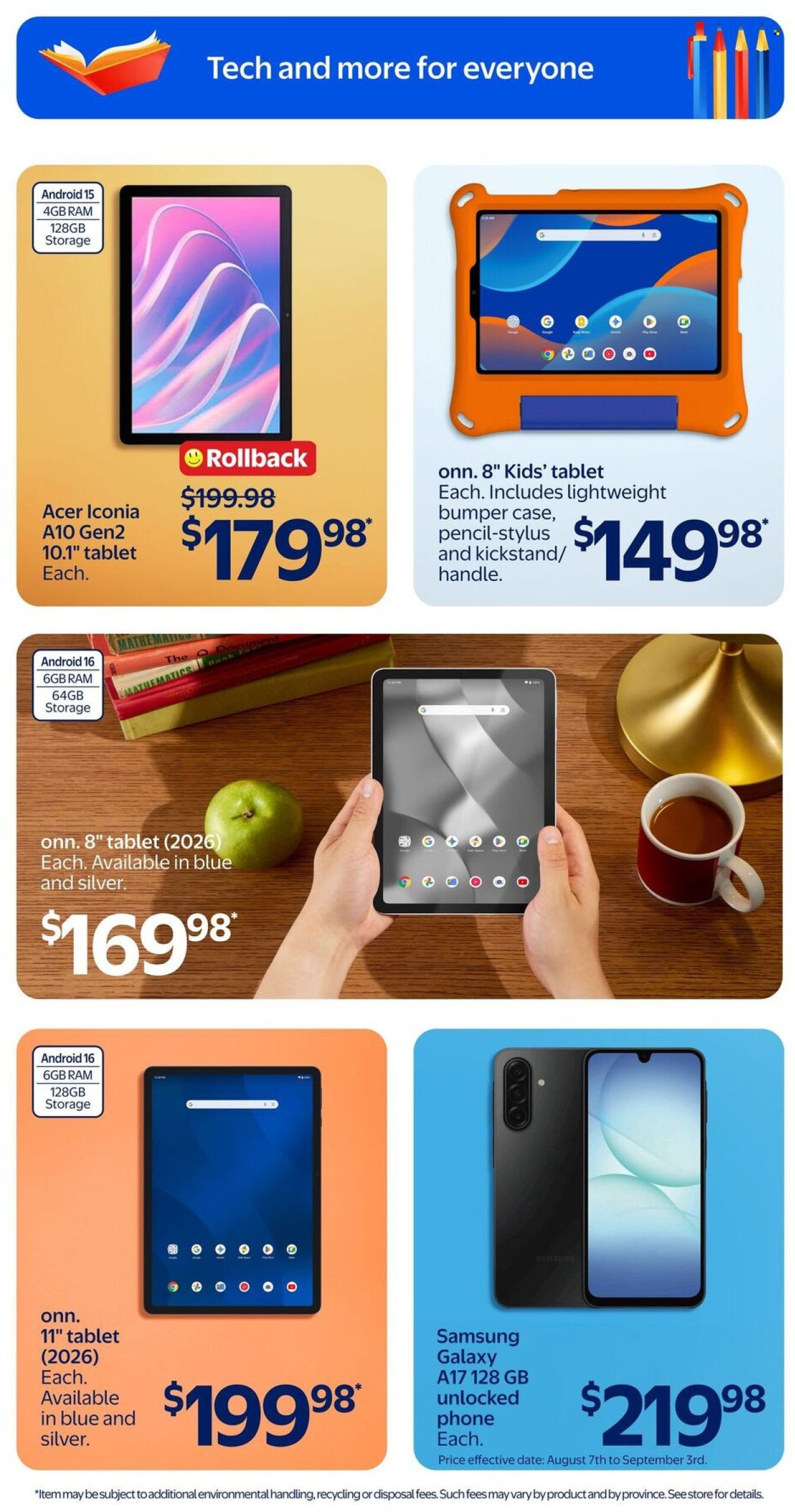Circulaire Walmart - 30 Juillet 2026 - 05 Août 2026. Page 12