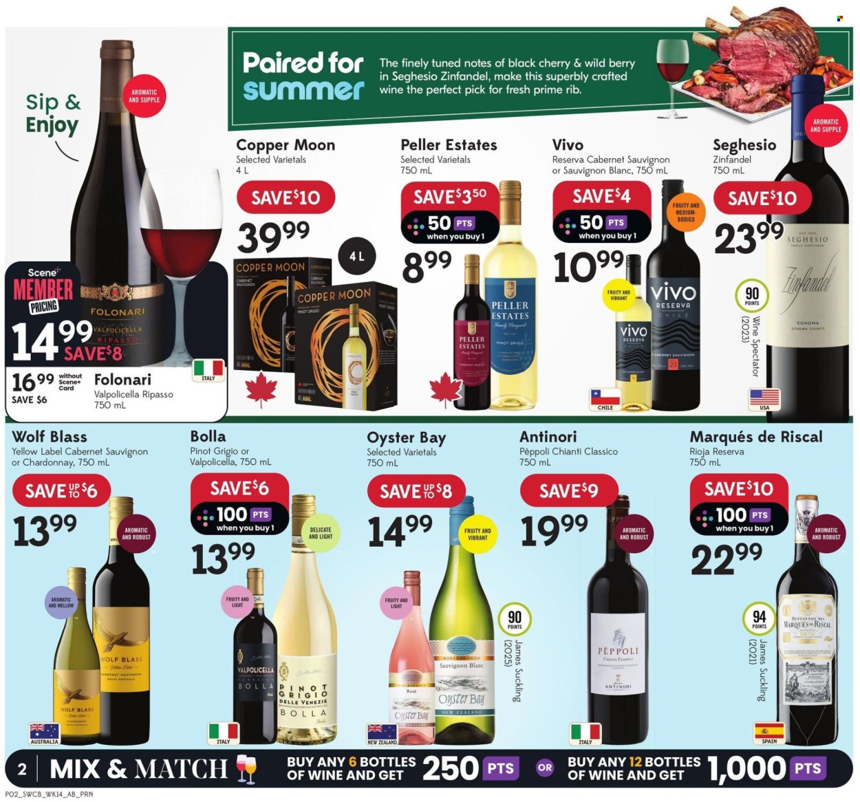 Circulaire Sobeys Liquor - 30 Juillet 2026 - 05 Août 2026. Page 2