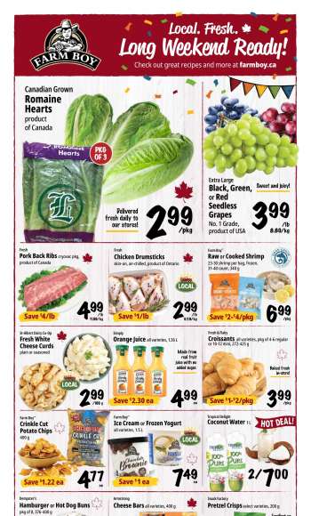 Farm Boy Flyer - July 30, 2026 - August 05, 2026.