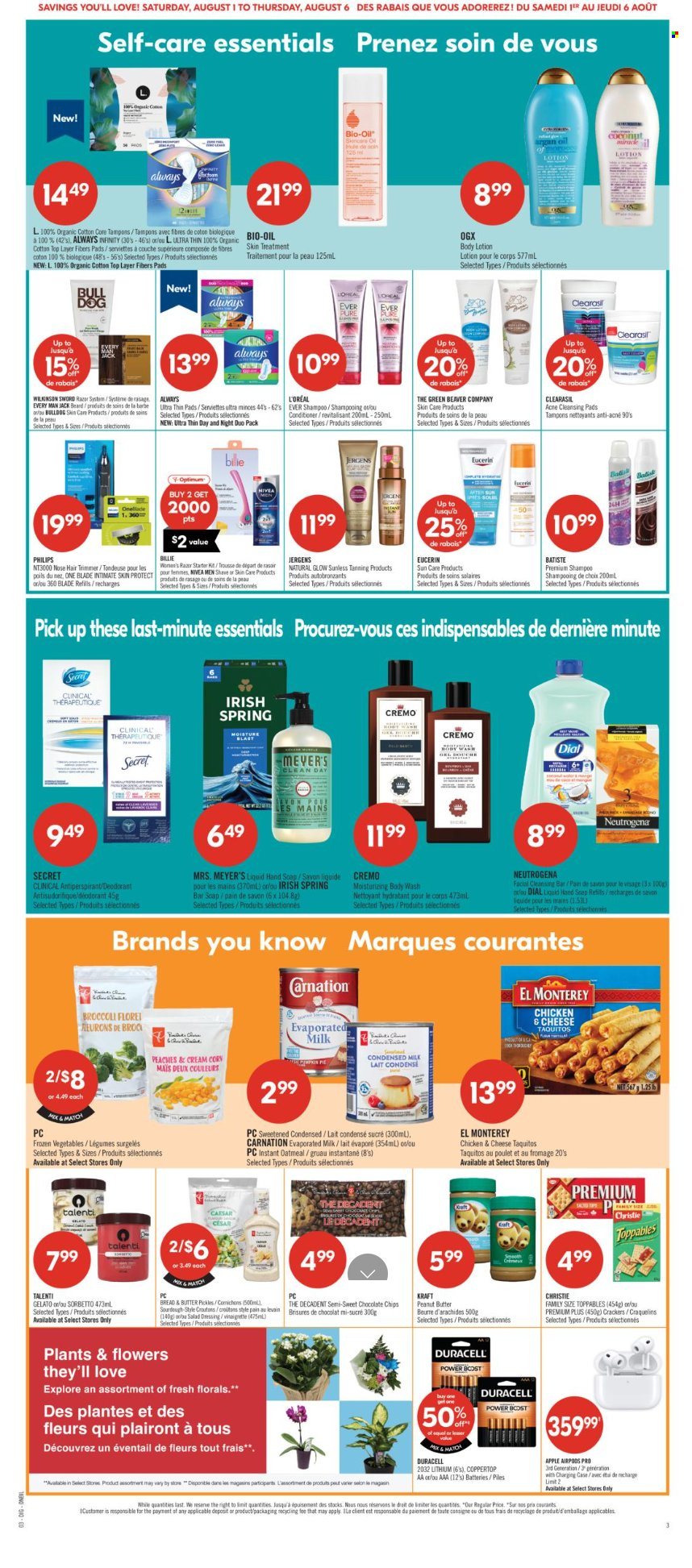 Circulaire Shoppers Drug Mart - 01 Août 2026 - 06 Août 2026. Page 16