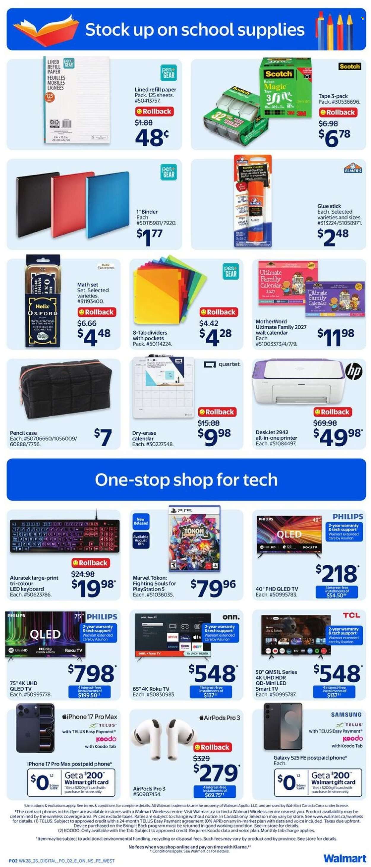 Circulaire Walmart - 06 Août 2026 - 12 Août 2026. Page 7