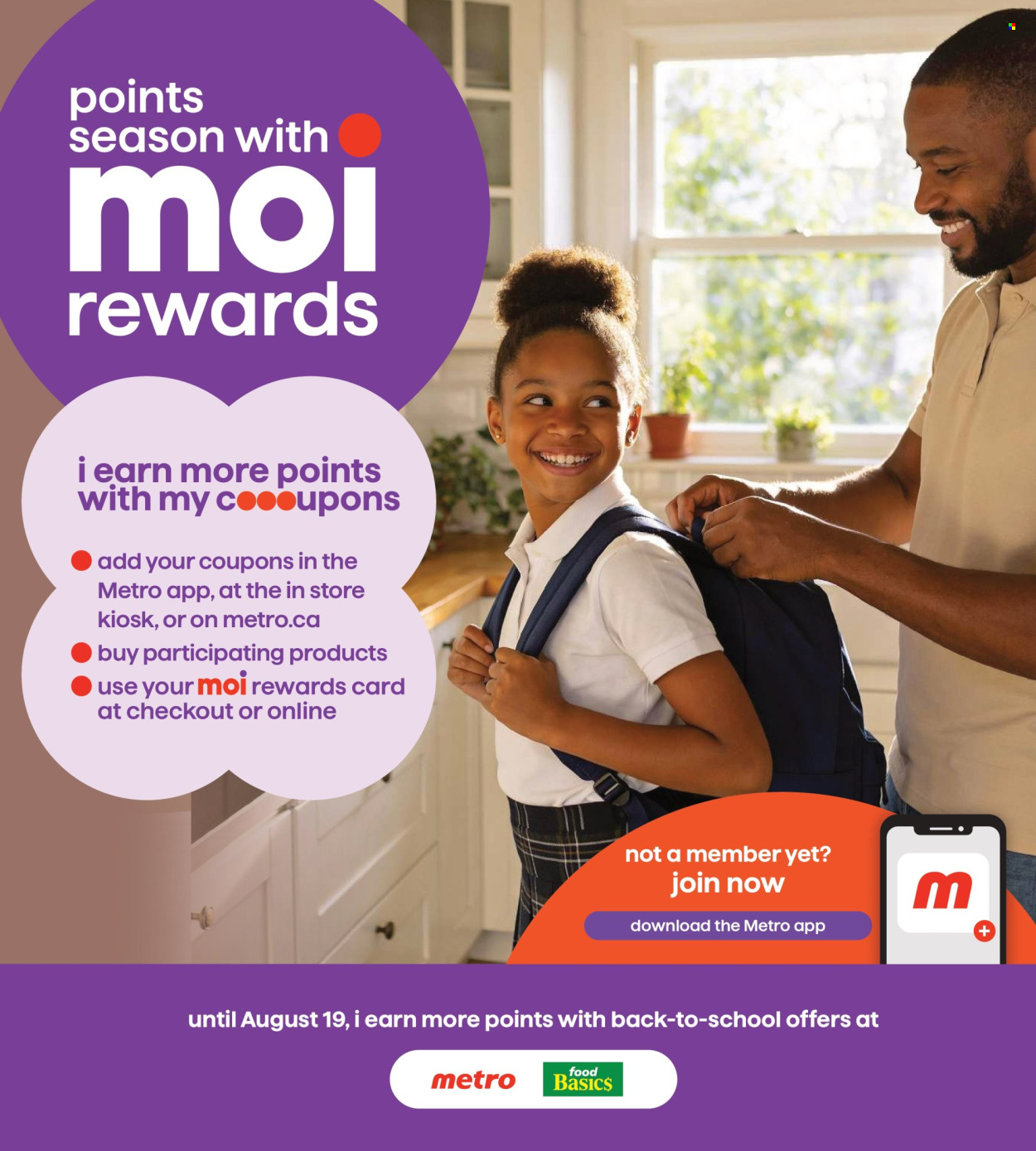 Metro flyer - August 06, 2026 - August 12, 2026. Page 1