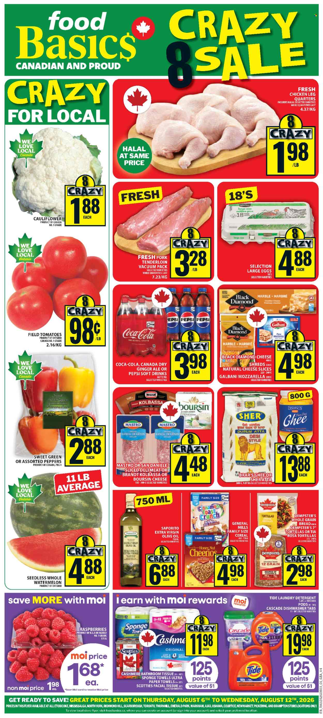 Food Basics flyer - August 06, 2026 - August 12, 2026. Page 1