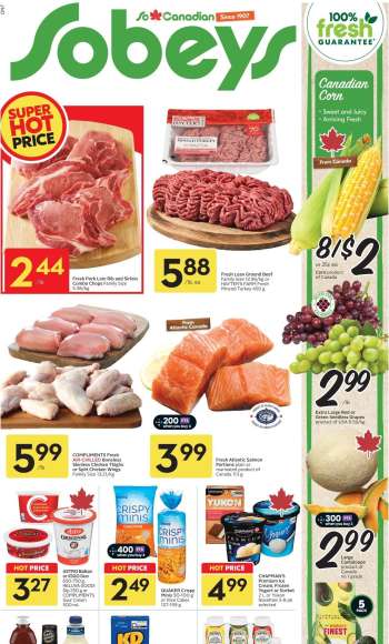 Circulaire Sobeys - 06 Août 2026 - 12 Août 2026.