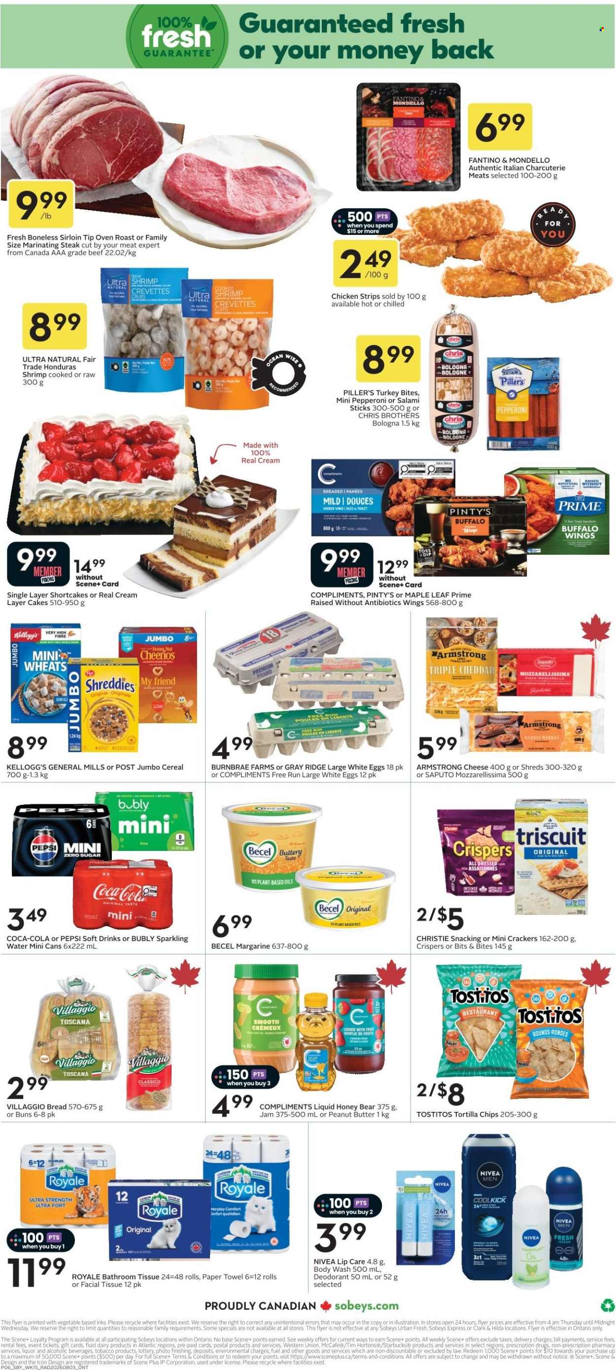 Circulaire Sobeys - 06 Août 2026 - 12 Août 2026. Page 3