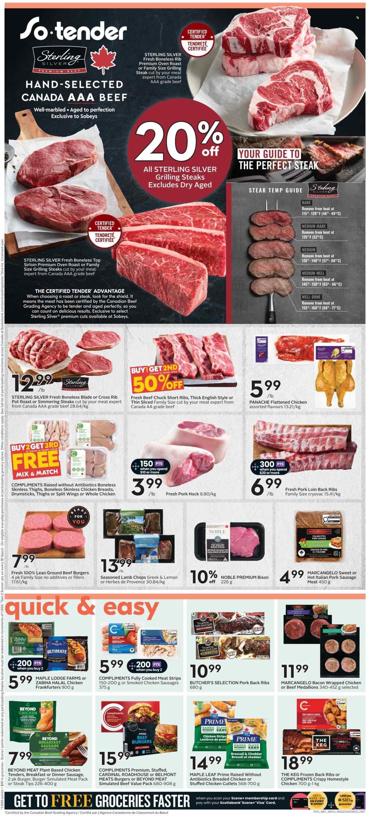 Circulaire Sobeys - 06 Août 2026 - 12 Août 2026. Page 5