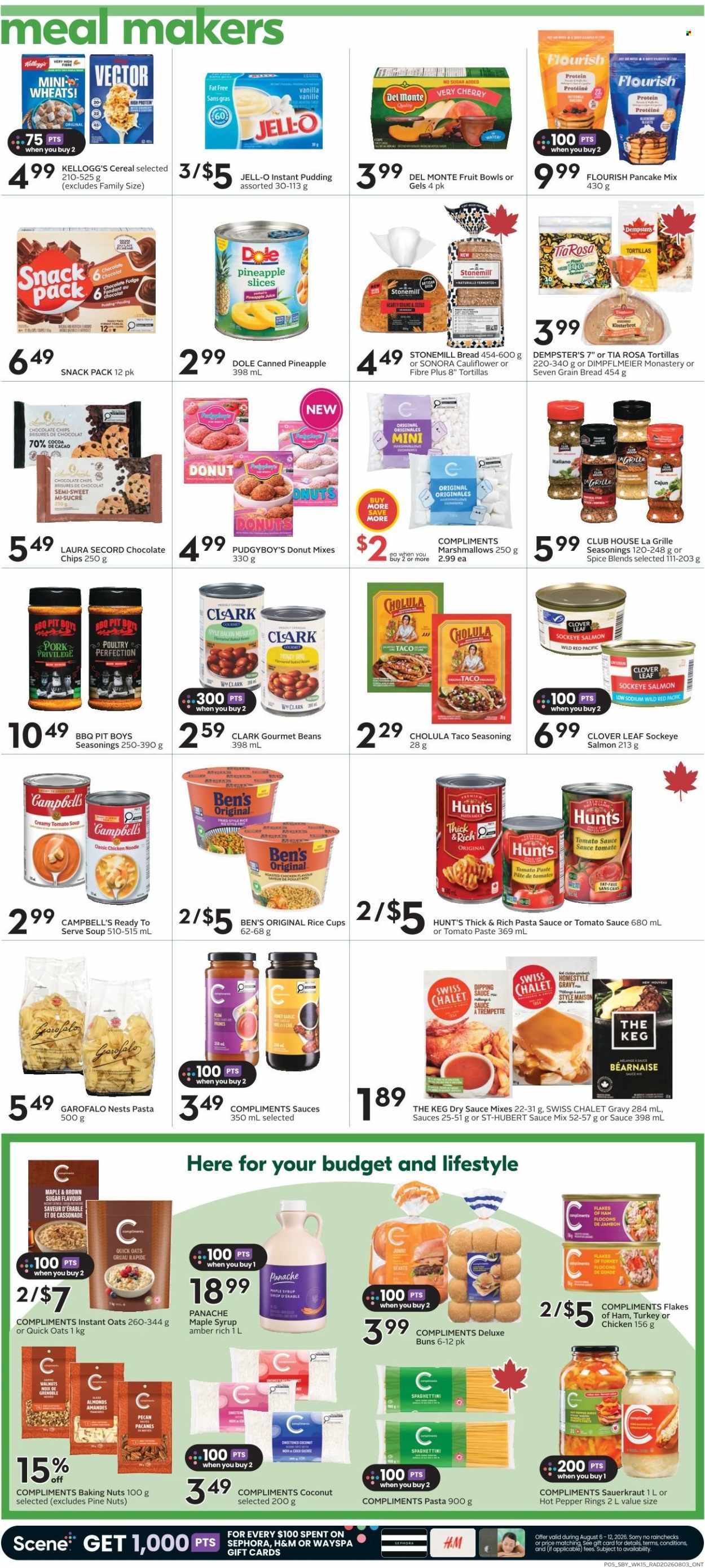 Circulaire Sobeys - 06 Août 2026 - 12 Août 2026. Page 7