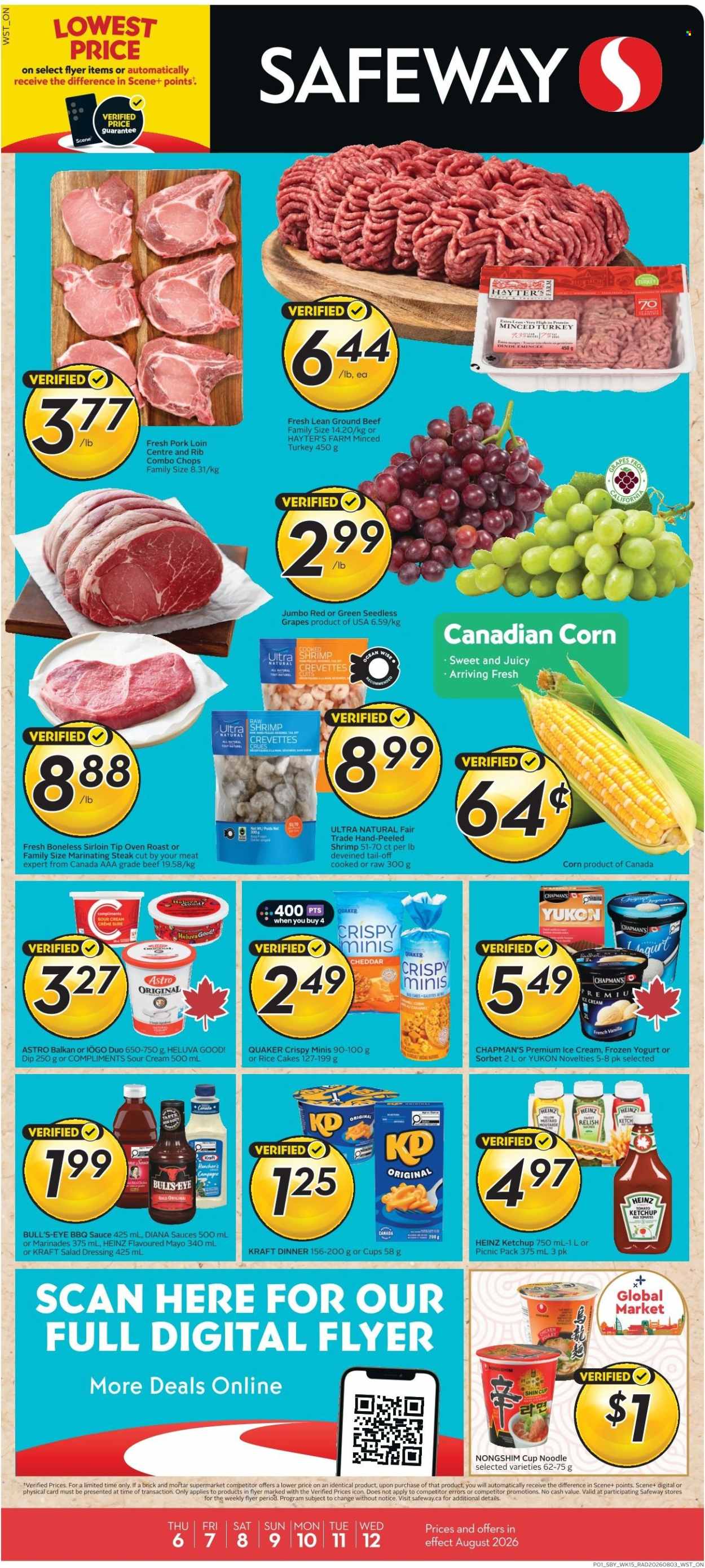 Safeway flyer - August 06, 2026 - August 12, 2026. Page 1