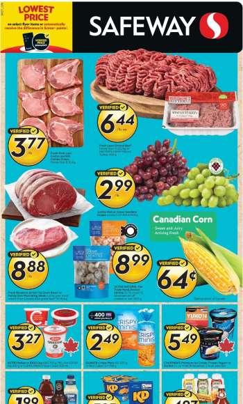 Safeway Flyer - August 06, 2026 - August 12, 2026.