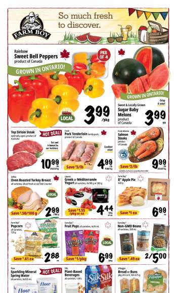 Farm Boy Flyer - August 06, 2026 - August 12, 2026.