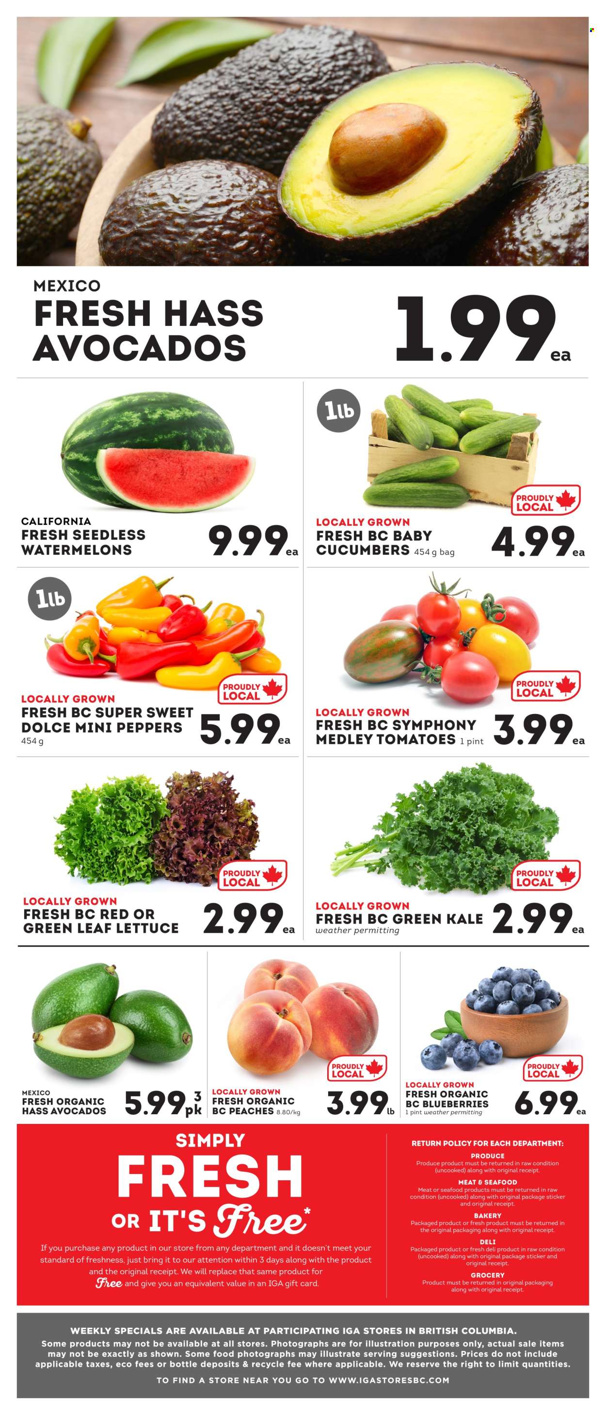 IGA Simple Goodness flyer - August 07, 2026 - August 13, 2026. Page 6