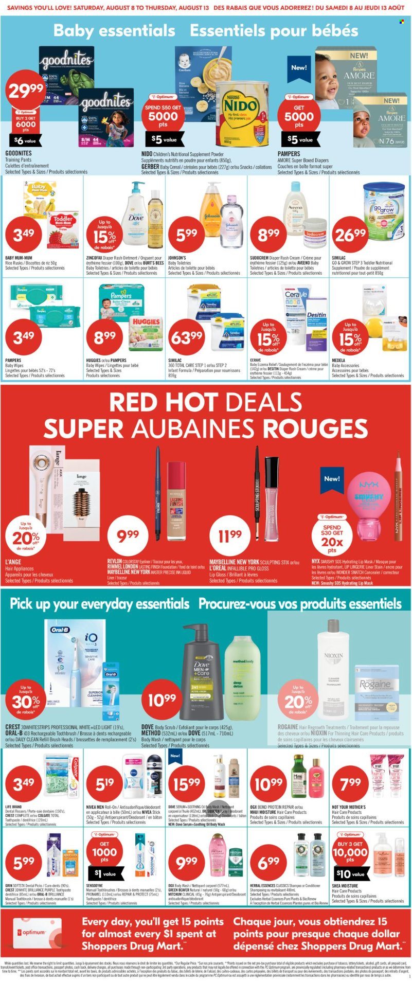 Circulaire Shoppers Drug Mart - 08 Août 2026 - 13 Août 2026. Page 8