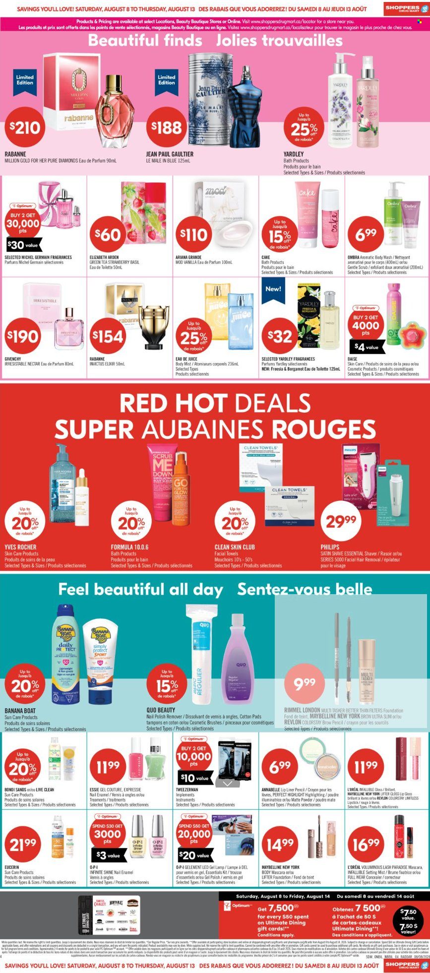 Circulaire Shoppers Drug Mart - 08 Août 2026 - 13 Août 2026. Page 9