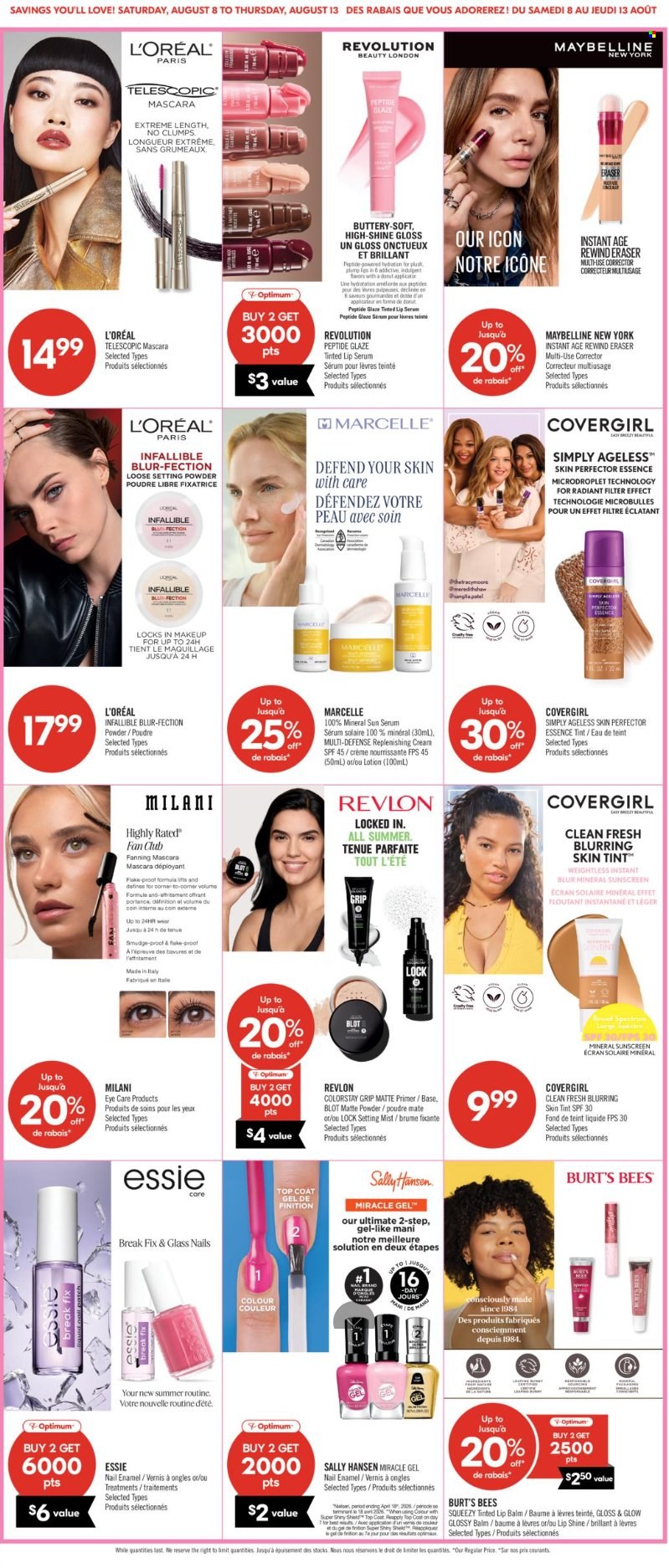 Circulaire Shoppers Drug Mart - 08 Août 2026 - 13 Août 2026. Page 11