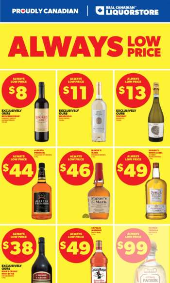 Real Canadian Liquorstore Flyer - August 10, 2026 - August 18, 2026.