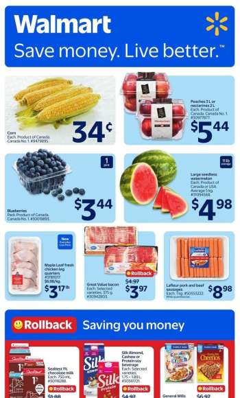 Circulaire Walmart - 13 Août 2026 - 19 Août 2026.