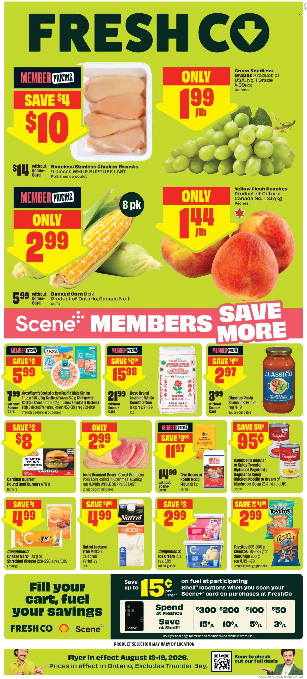 FreshCo. flyer - August 13, 2026 - August 19, 2026. Page 1