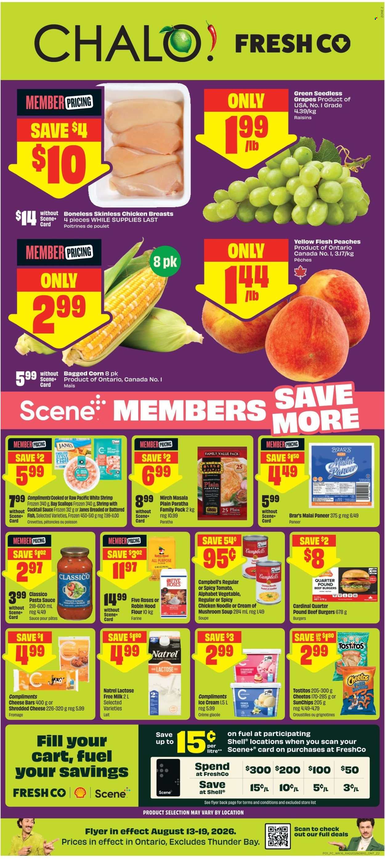 Chalo! FreshCo. flyer - August 13, 2026 - August 19, 2026. Page 1
