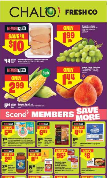 Chalo! FreshCo. Flyer - August 13, 2026 - August 19, 2026.