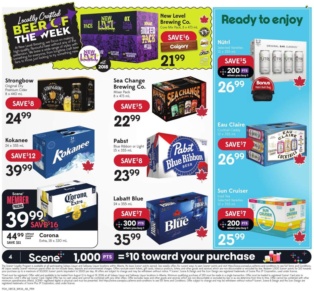 Circulaire Sobeys Liquor - 13 Août 2026 - 19 Août 2026. Page 5