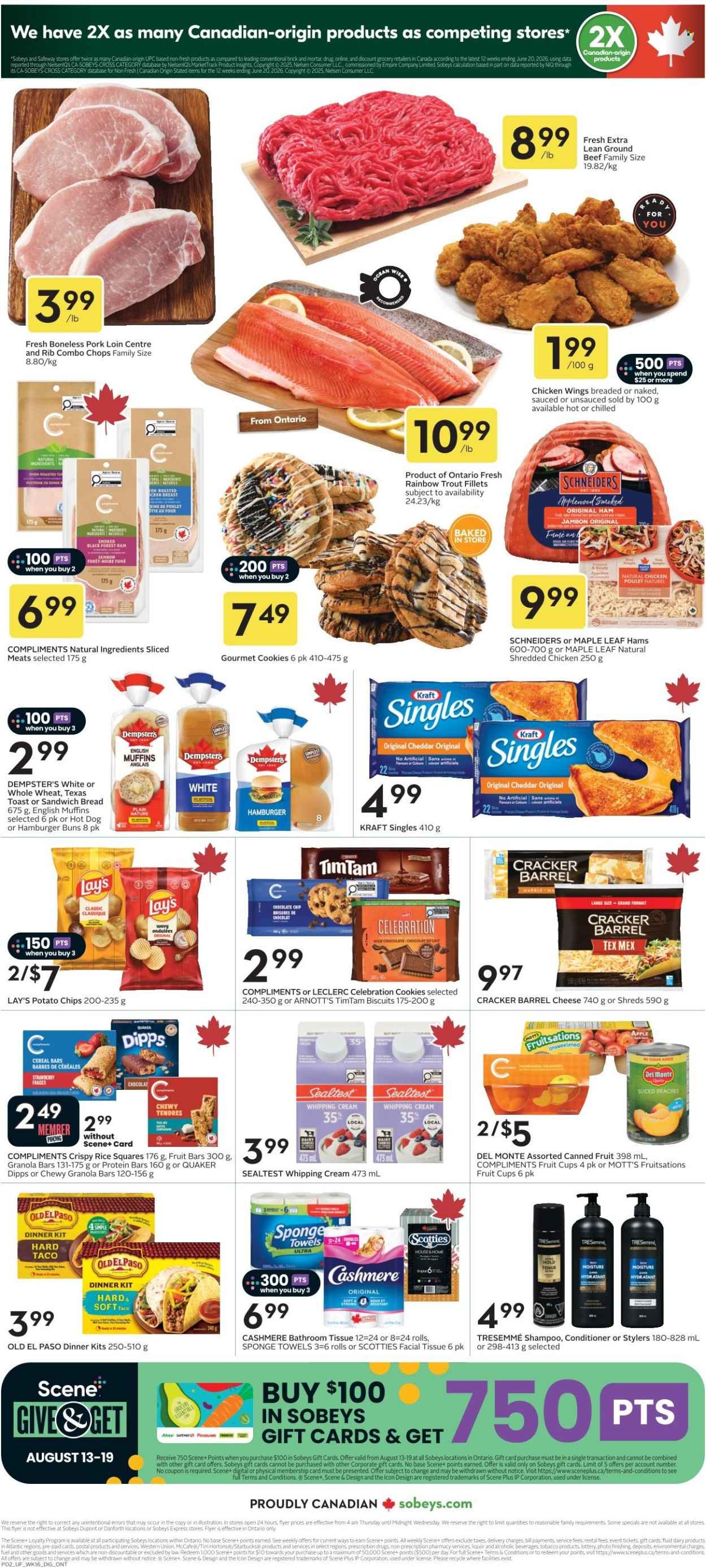 Sobeys Urban Fresh flyer - August 13, 2026 - August 19, 2026. Page 3