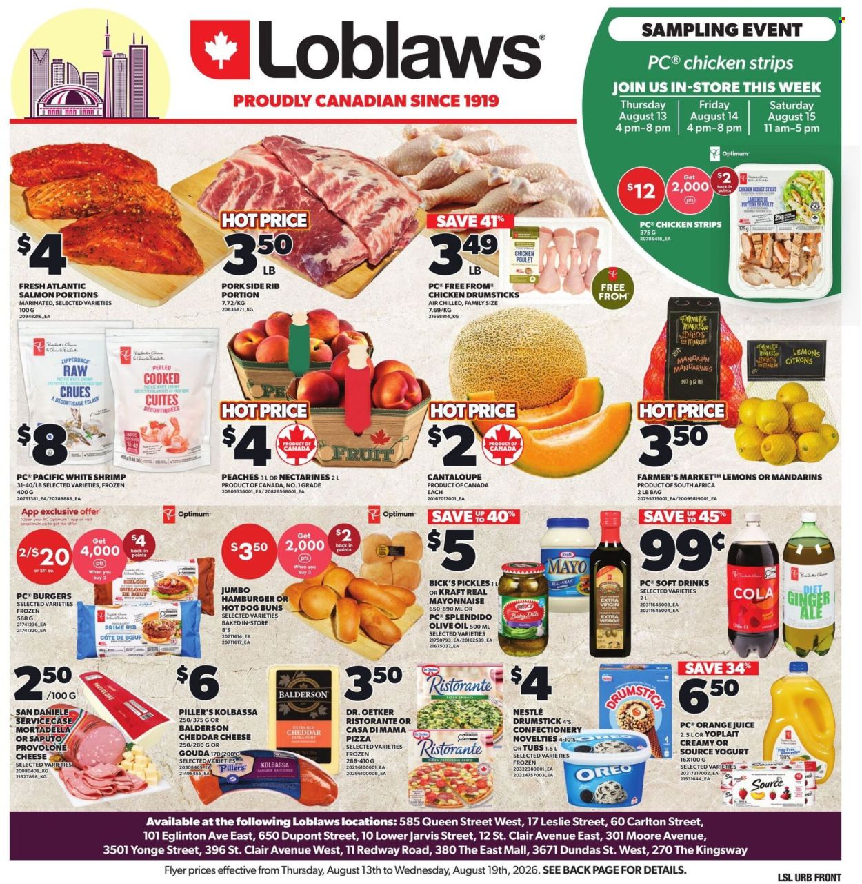 Loblaws flyer - August 13, 2026 - August 19, 2026. Page 1