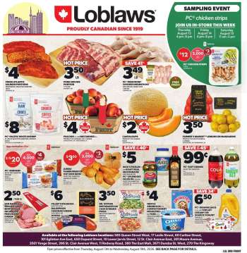 Loblaws Flyer - August 13, 2026 - August 19, 2026.