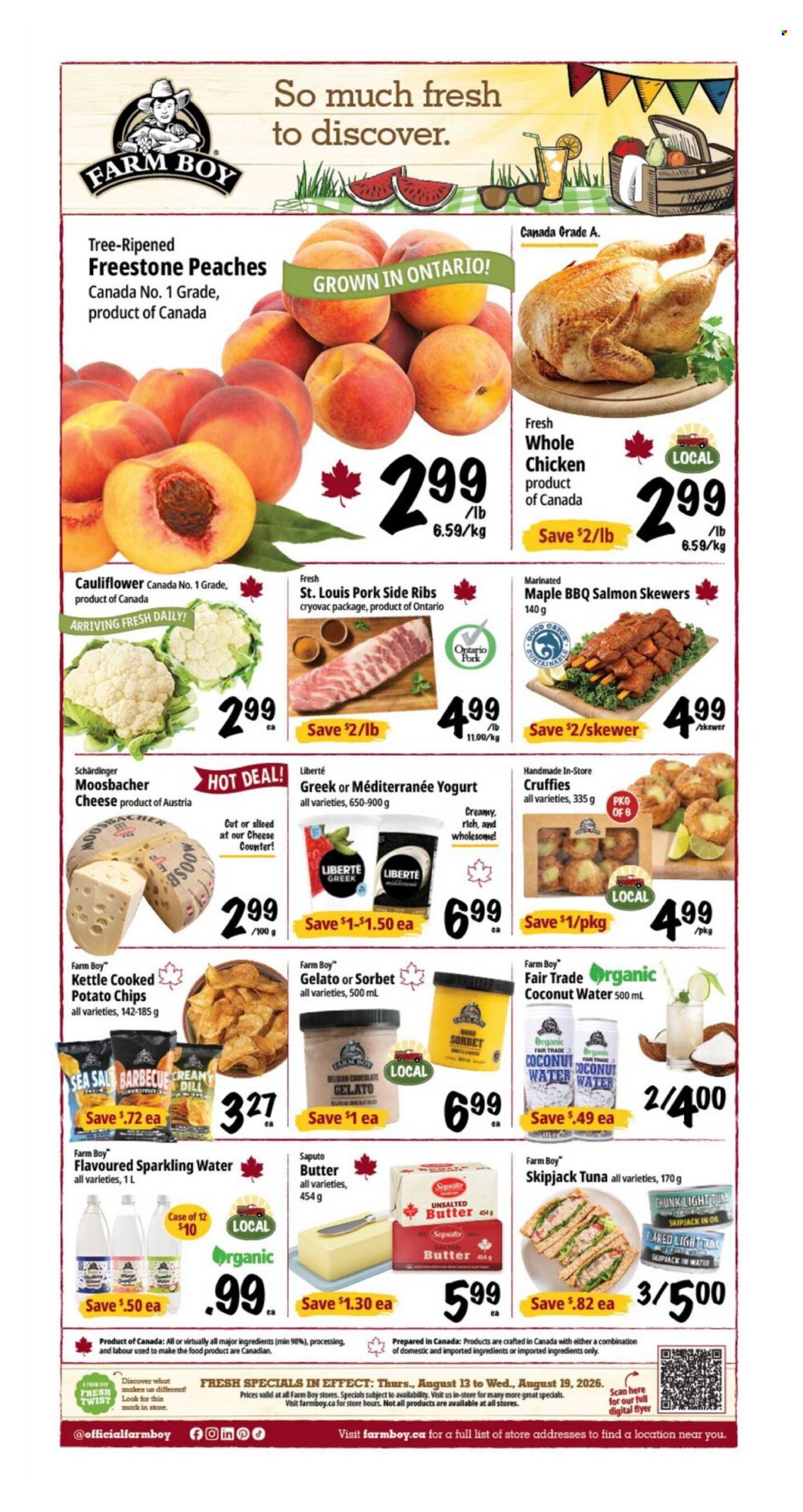 Farm Boy flyer - August 13, 2026 - August 19, 2026. Page 1
