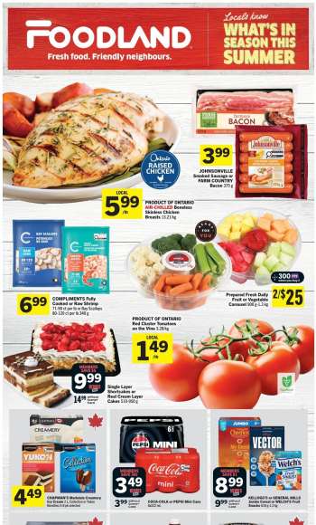 Foodland Flyer - August 13, 2026 - August 19, 2026.