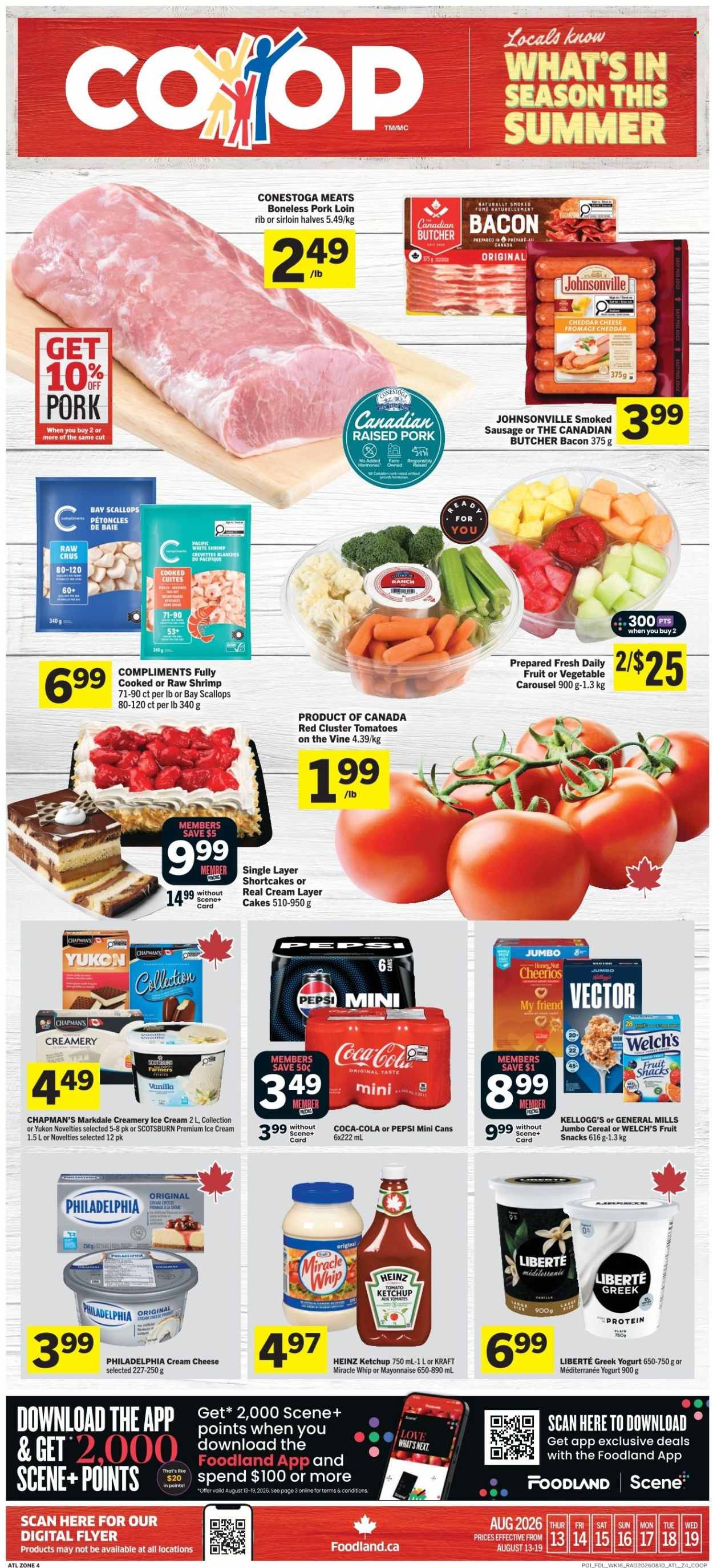 Co-op flyer - August 13, 2026 - August 19, 2026. Page 1