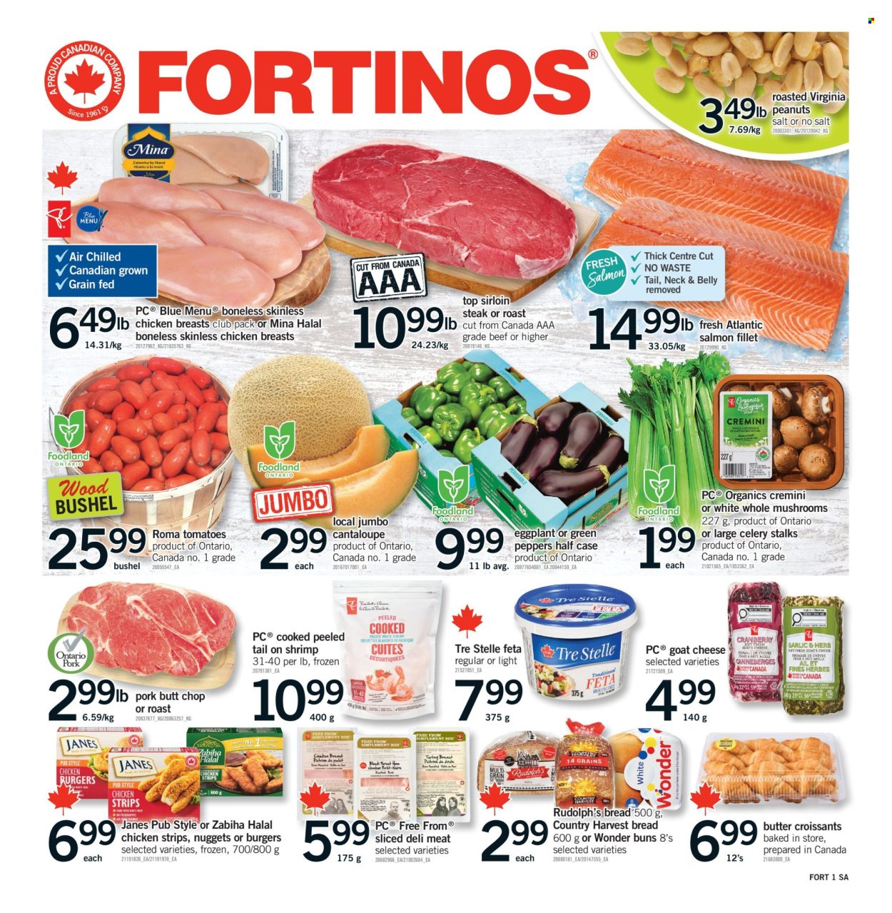 Fortinos flyer - August 13, 2026 - August 19, 2026. Page 1
