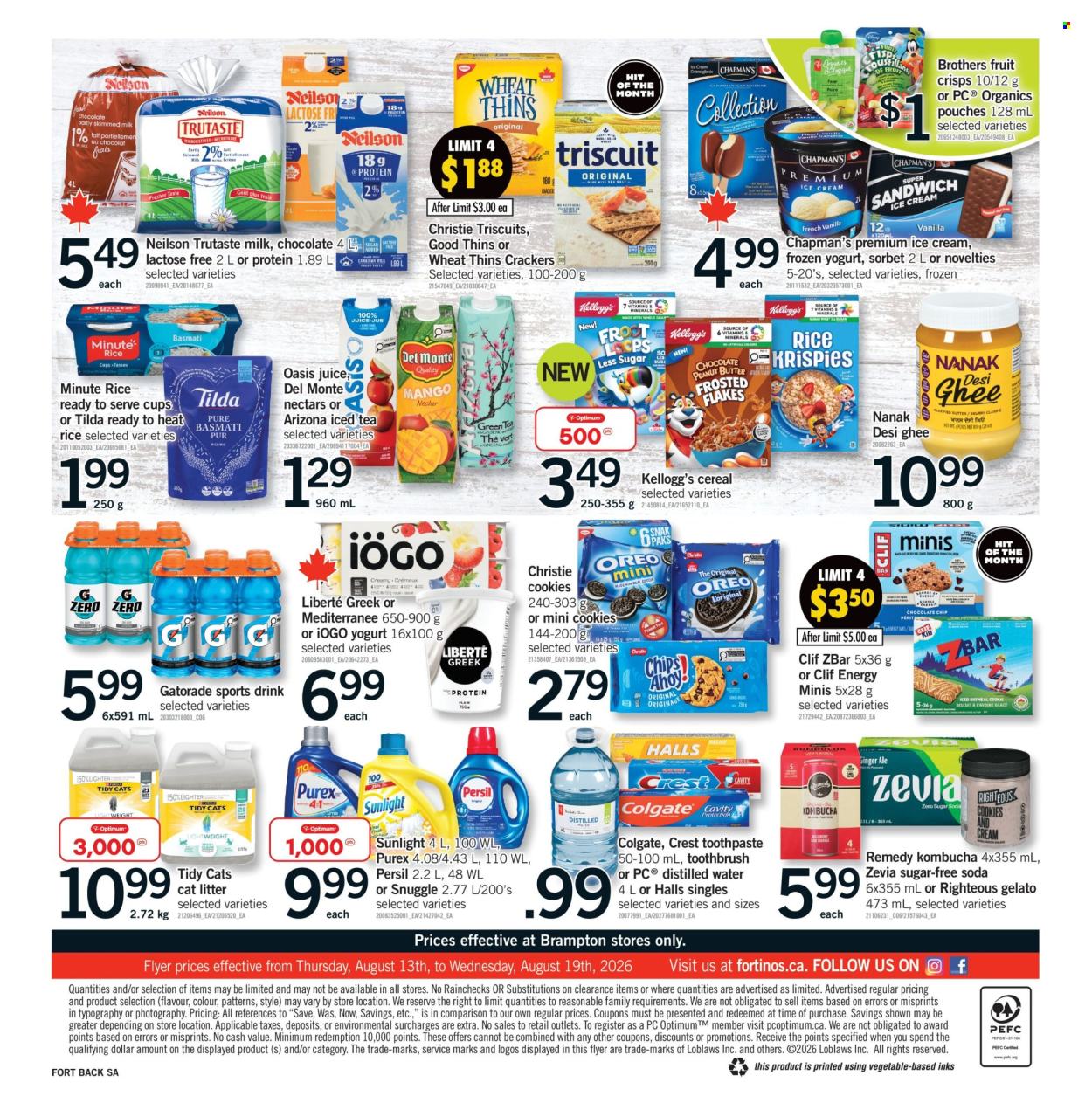 Fortinos flyer - August 13, 2026 - August 19, 2026. Page 2