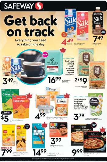 Safeway Flyer - August 13, 2026 - September 16, 2026.