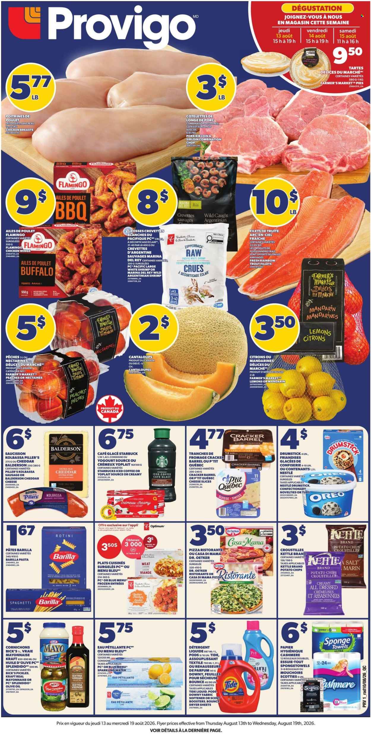 Provigo flyer - August 13, 2026 - August 19, 2026. Page 1